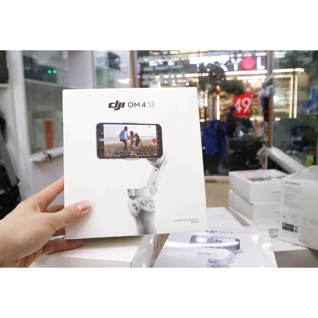 Gimbal DJI OM4 SE (Osmo Mobile 4 SE)- Tay cầm chống rung cho điện thoại - Bảo hành 12 tháng