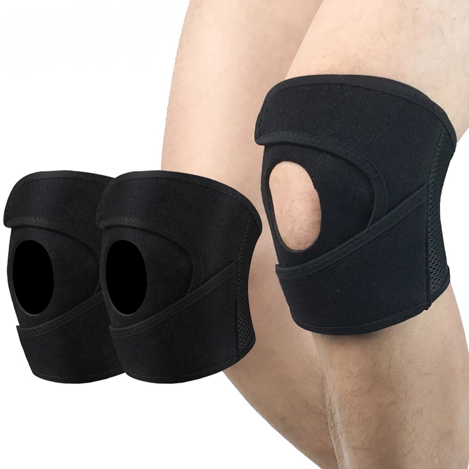 Đệm ống đầu gối bảo vệ có thể điều chỉnh tiện dụng khi chơi thể thao