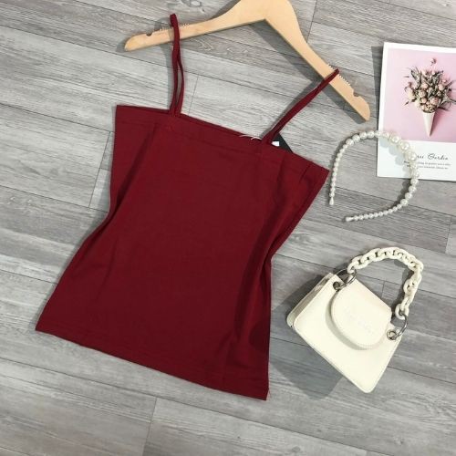 Áo 2 dây croptop chất liệu cotton co giãn MQ CLOTHING, áo hai dây thấm hút mồ hôi siêu tốt thoải mái vận động