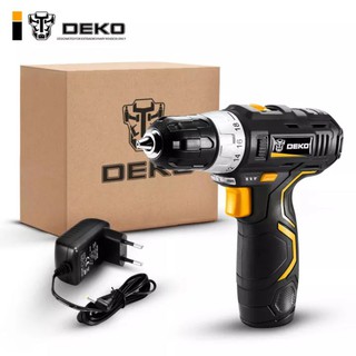 Máy khoan pin cầm tay DEKO 12V cực mạnh