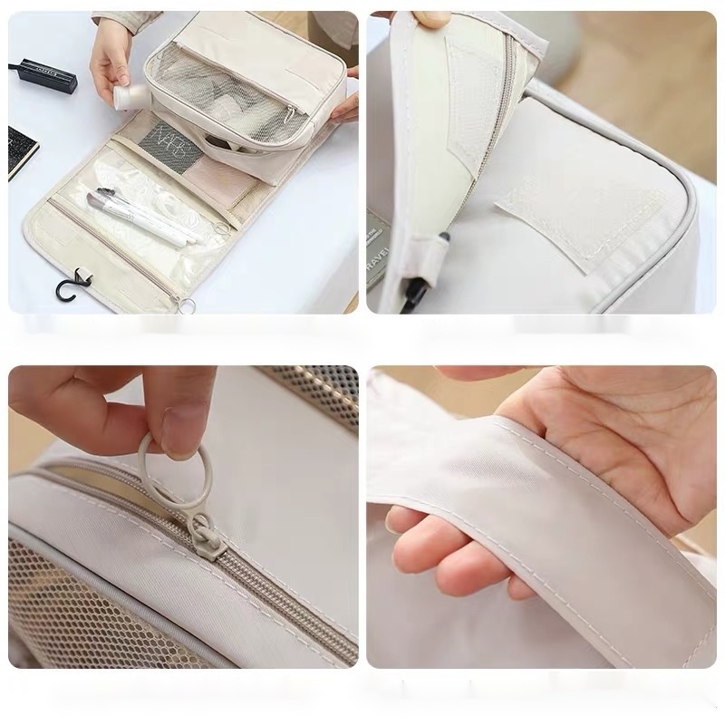 Túi Đựng Mỹ Phẩm Trong Suốt Chống Thấm Nước Sức Chứa Lớn Cao Cấp