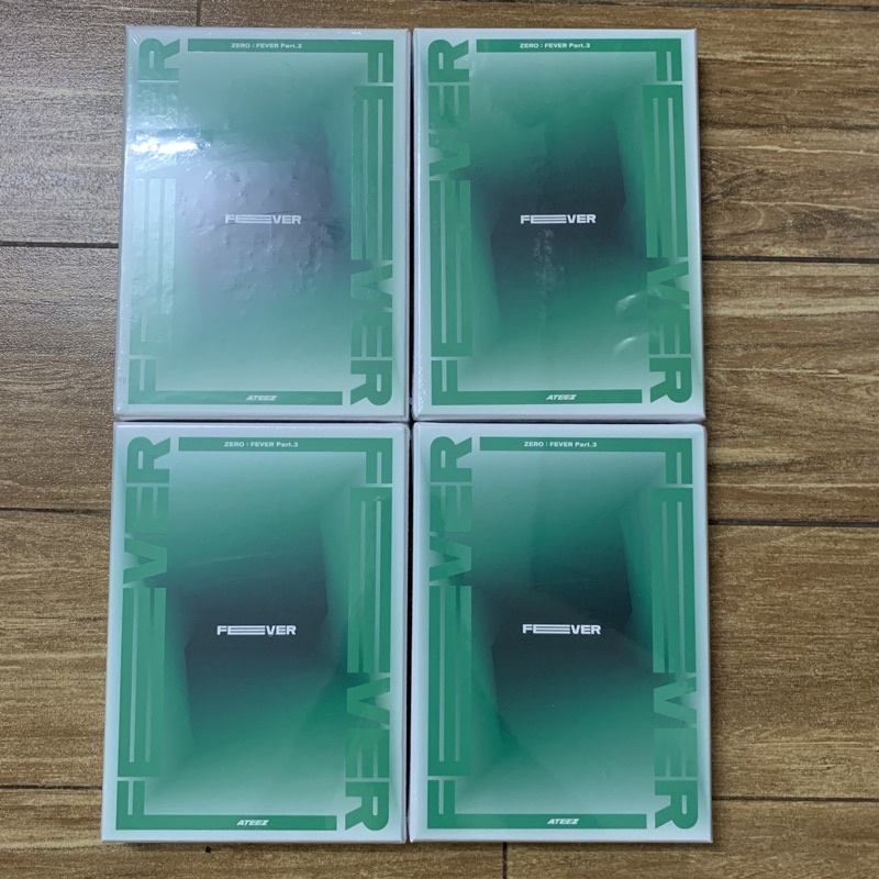 BỘ ẢNH ALBUM ATEEZ ZERO: FEVER PT.3 VER XANH LÁ