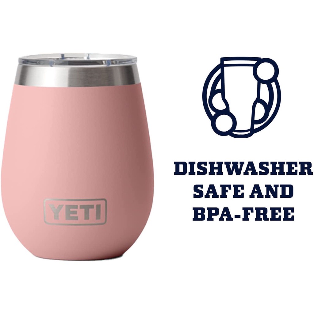 Ly giữ nhiệt YETI (USA) chính hãng - Wine tumbler 10oz nắp Mag slider