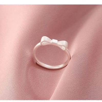 nhẫn nơ bạc cao cấp 🌼YN JEWELRY