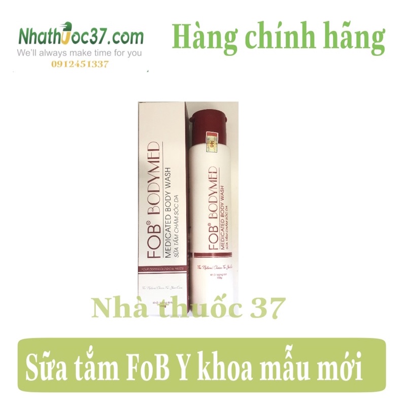 Sữa tắm cho bé FOB BODYMED MEDICATED BODY WASH - Sữa tắm y khoa chăm sóc da nhạy cảm 150 gam mẫu mới