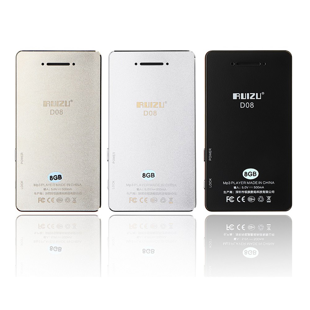 Máy nghe nhạc Ruizu D08 cao cấp màn hình HD 2.4 inch