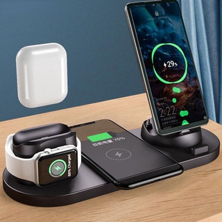 Đế sạc nhanh không dây 30w 6 trong 1 cho