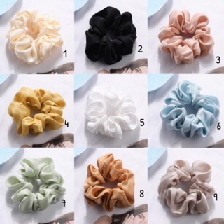 Cột tóc scrunchies bóng