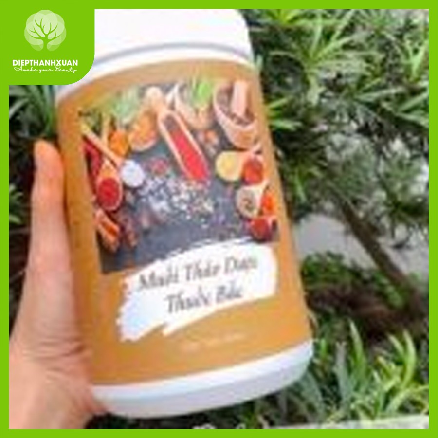 Muối Thảo Dược_Thuốc Bắc Diệp Thanh Xuân Natural, Thảo mộc từ thiên nhiên, Làm mờ vết thâm, rạn quanh bụng