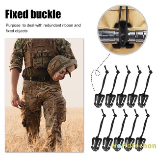 10 Dây khóa nút cố định co dãn gắn cho ba lô