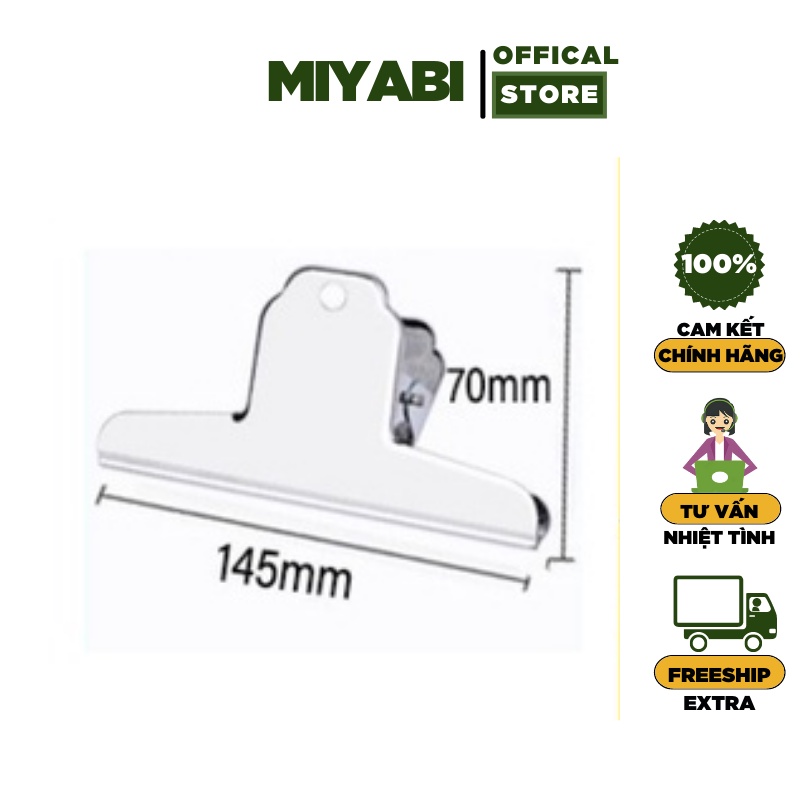 Kẹp Inox Deli 145mm