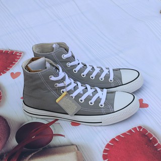 Giày AllStar Classic Màu Xám Cổ Cao Nam