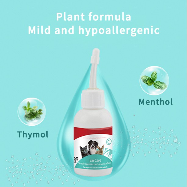 Nước rửa vệ sinh tai cho chó mèo Ear Care Bioline 50ml