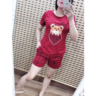 ĐỒ BỘ THUN COTTON 99% PHỐI ĐÙI(GIẢM HẾT CỞ)