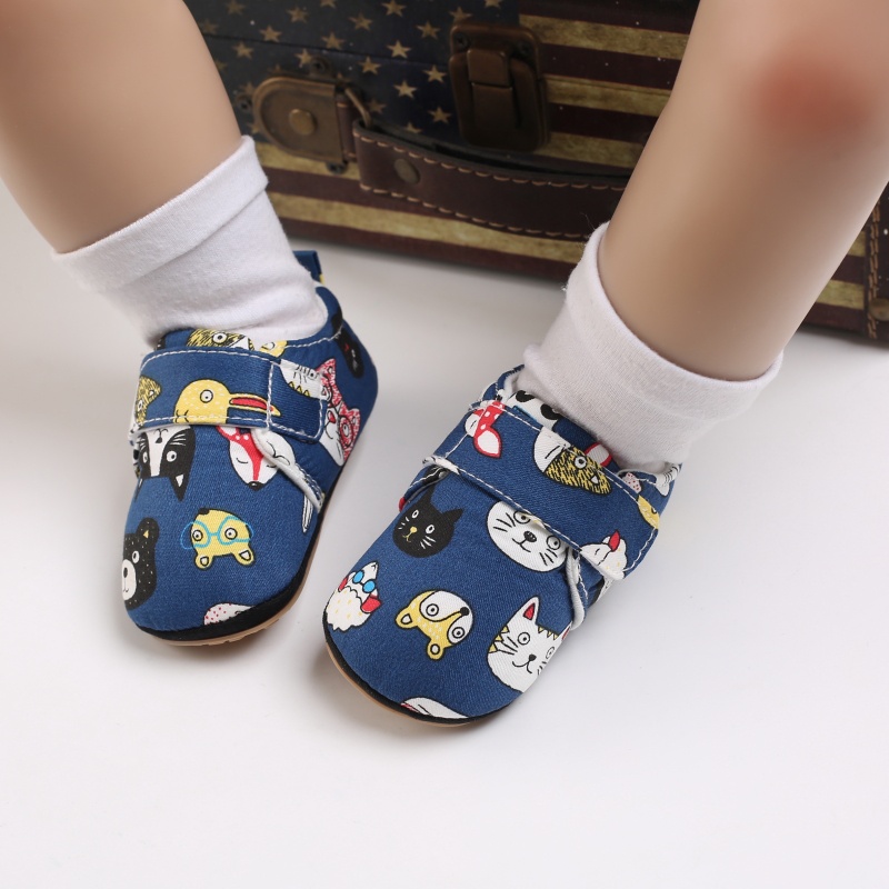 Giày Cao Su Mềm Chống Trượt Dễ Thương Cho Bé Sơ Sinh 0-18 Tháng Tuổi