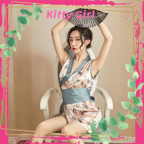 Kimono Nữ Yukata Váy Ngủ Kimono Cosplay Sexy Gái Nhật Bản Với Đầm Ngủ Gợi Cảm Màu Hoa Anh Đào CO13 | BigBuy360 - bigbuy360.vn