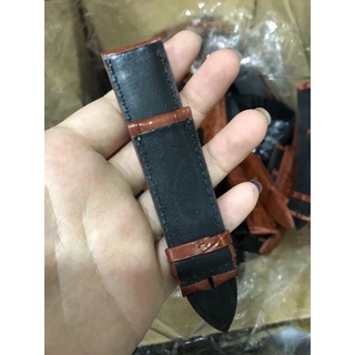 Dây đồng hồ Da cá sấu thật, sịn 100%