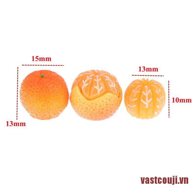 Quả Cam Mini Tỉ Lệ 1: 6 / 1: 12 Trang Trí Nhà Búp Bê