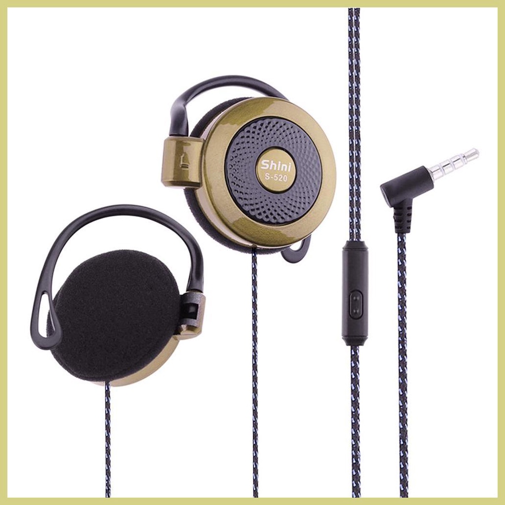 Tai Nghe Dạng Móc Vành Tai Cho Shini s-520 3.5mm Mp4