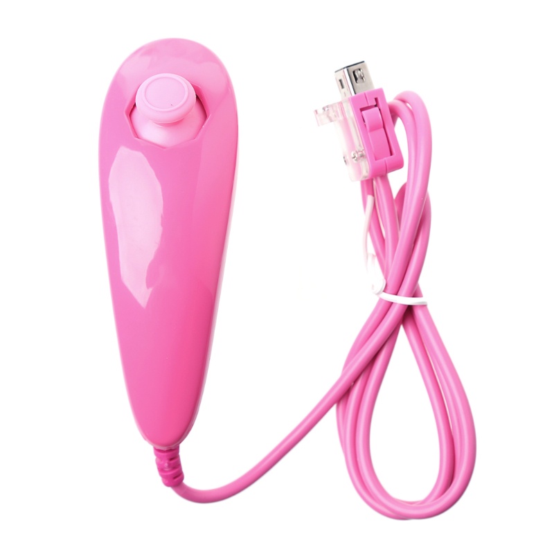 Tay cầm Nunchuck điều khiển từ xa cho máy chơi game Wii Console 5 màu