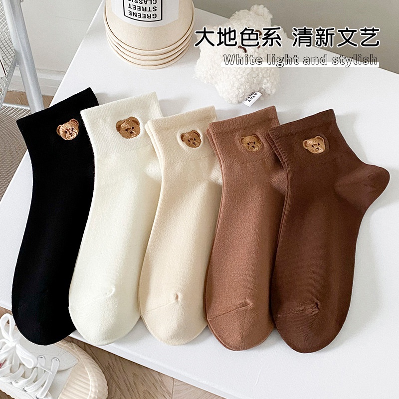 Ranhuimin Vớ Cổ Cao Vừa Thời Trang Thu Đông Dễ Thương Cho Nam Và Nữ