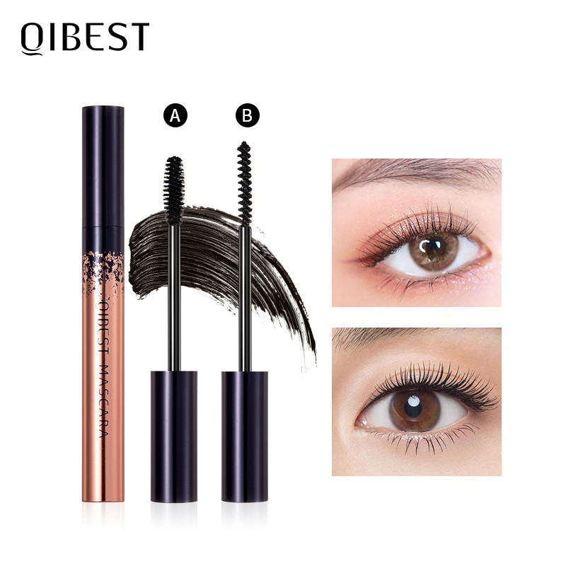 Mascar QIBEST 3D chuốt dài và cong mi chống thấm nước 34g | BigBuy360 - bigbuy360.vn