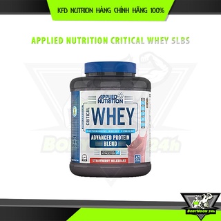 Sữa tăng cơ critical whey protein applied nutrition nuôi cơ phục hồi cơ bắp 5lbs applied nutrition critical whey 2.27kg