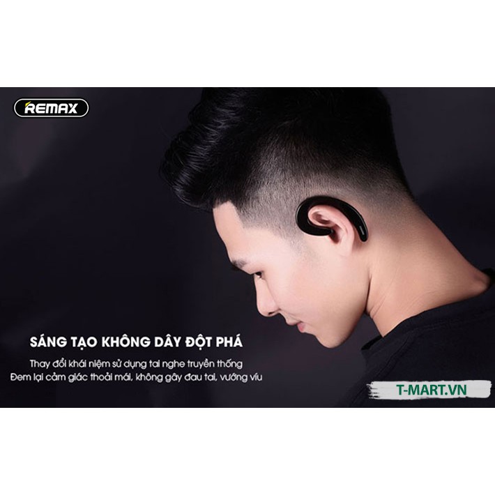 Tai nghe Bluetooth dẹt siêu mỏng Remax RB - T20