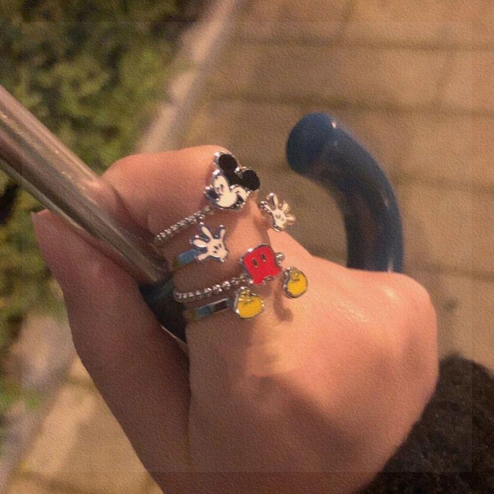 Nhẫn Hở Nhiều Lớp Hình Chú Chuột Dễ Thương Phong Cách Cổ Điển Thời Trang Cho Nữ