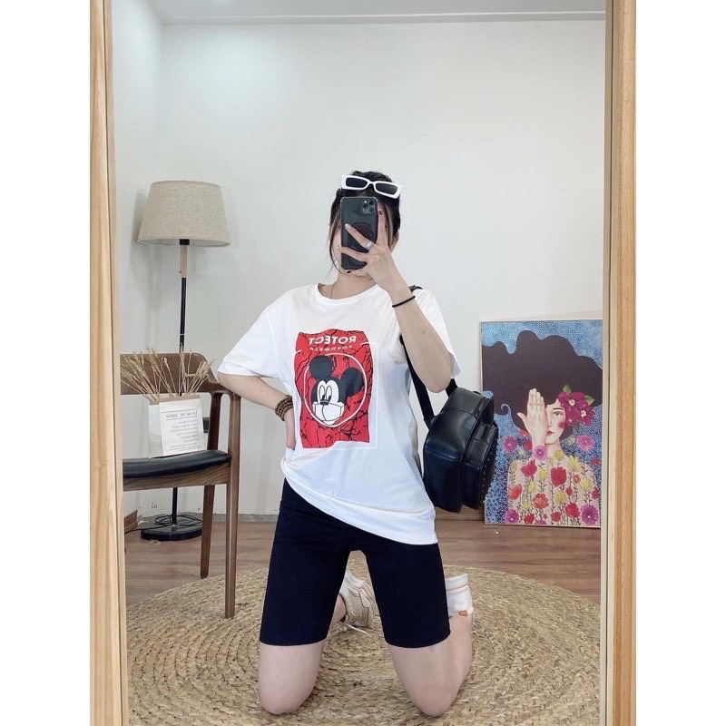 Quần Legging Lửng Nữ Thái Ngố Đùi Nâng Mông Đùi Cạp Chun Siêu Mịn