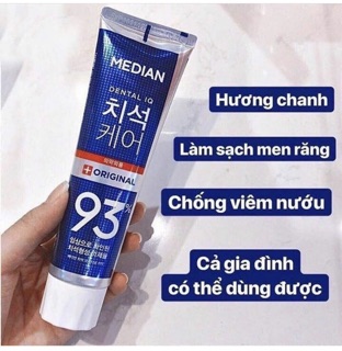 Kem đánh răng Median Hàn Quốc