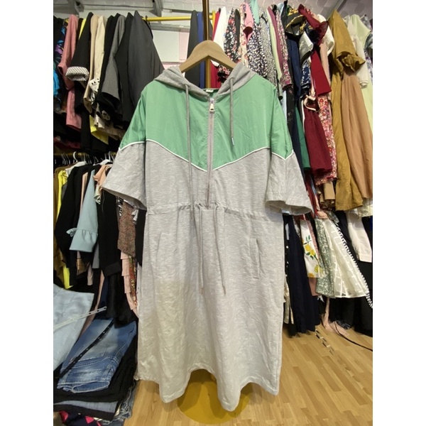 Đầm thun oversize