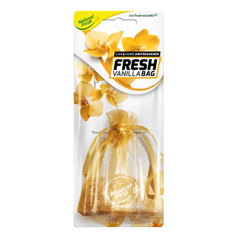 Túi sáp thơm treo ô tô, tủ quần áo Natural Fresh - Sáp thơm nước hoa ô tô Fresh BAG