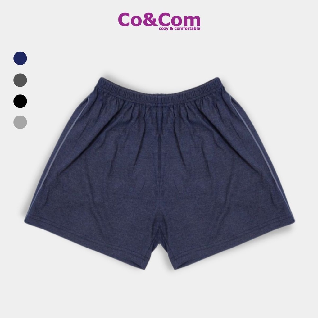 Quần Đùi Nam Cotton Co&Com Short Nam Dáng Thể Thao Co Giãn Thoải Mái QD102