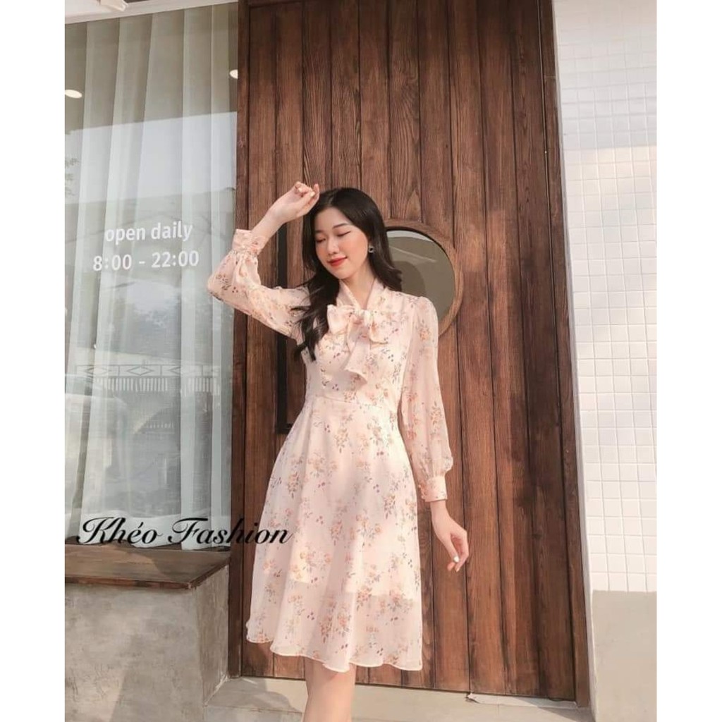 Rập giấy thiết kế/ Váy đầm xoè cổ nơ/ mewmewdesign