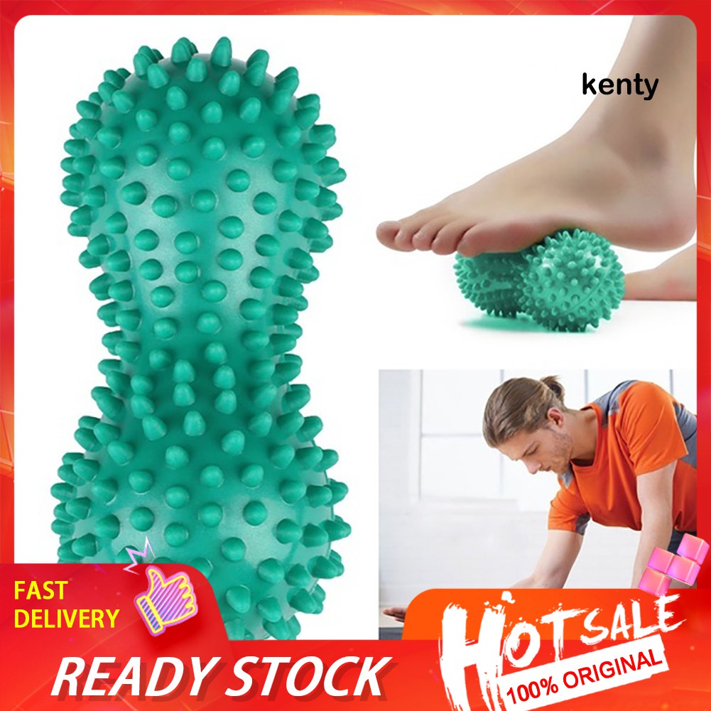 ☆Kt☆Bóng Mát Xa Tập Yoga Hình Đậu Phộng Bằng PVC Giúp Giảm Căng Thẳng