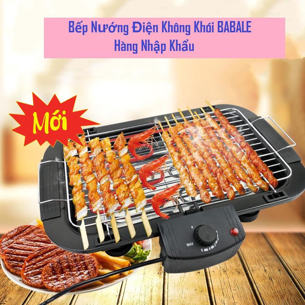 ( Xả kho sập sàn) Bếp nướng điện không khói ( Babale)-hàng loại 1 - bảo hành uy tín