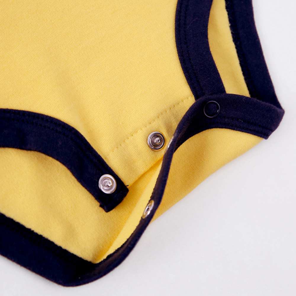Áo liền quần SANLUTOZ cotton in họa tiết chữ cái thời trang xuân thu dành cho trẻ em
