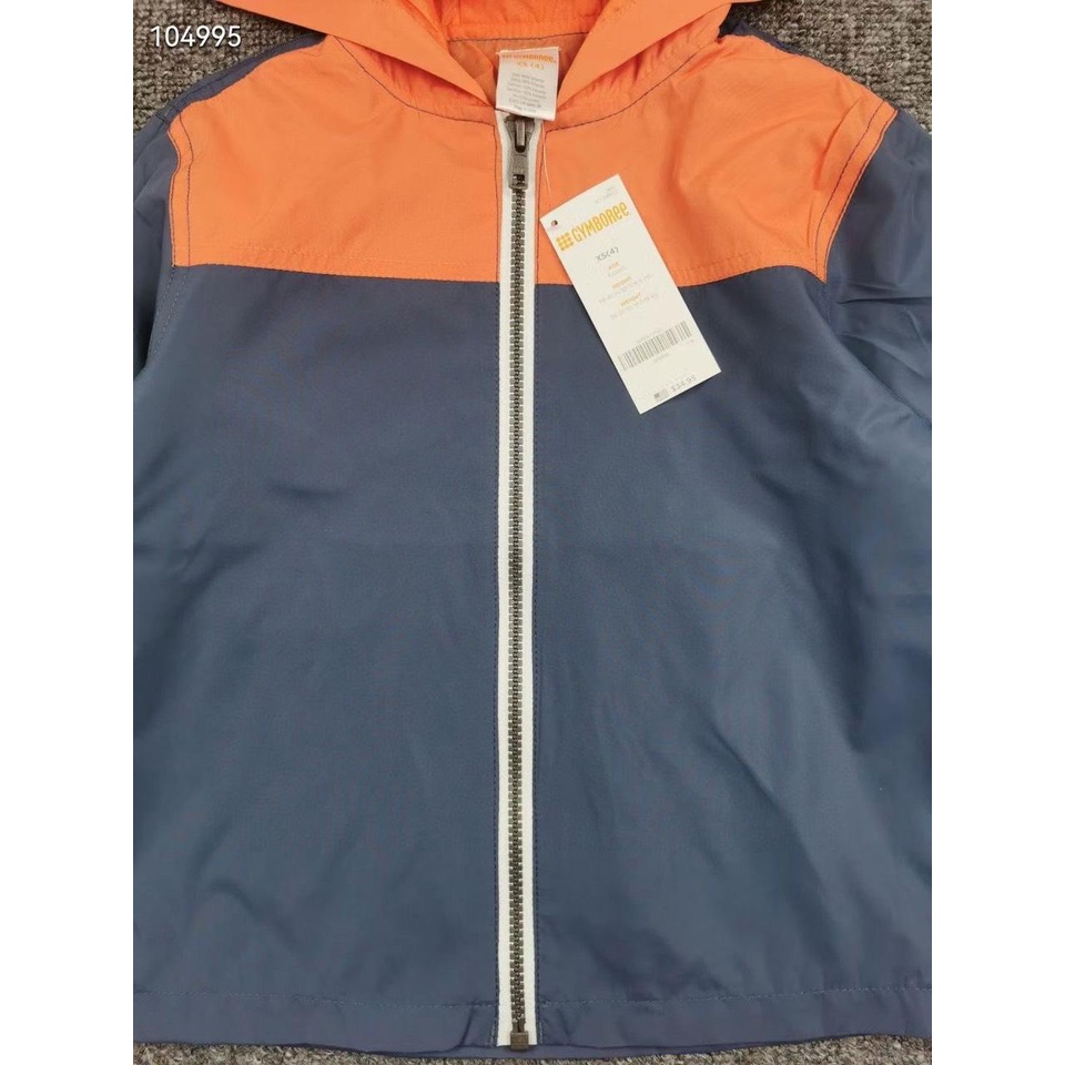 Áo khoác gió 2 lớp hàng Gymboree cho bé trai size đại 4y - 12y
