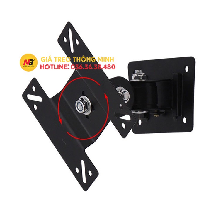 Giá Treo Màn Hình Máy Tính F03 14 - 17 - 19 - 23 - 27 - 29 - 32 Inch - Giá Treo Tivi Quay 360 Độ