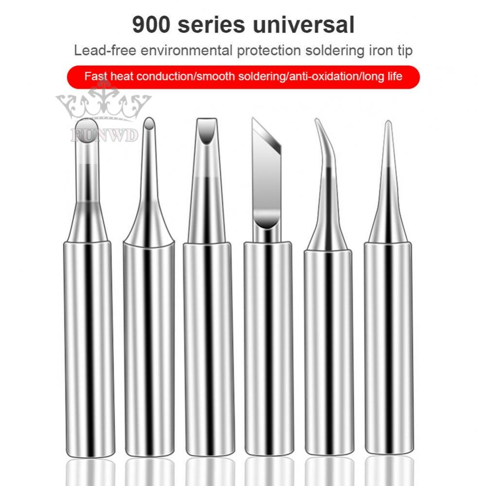 【FUNWD】Soldering Iron Tip 900M-T-SK 900M-TI Anti-oxidation Corrosion Resistance
