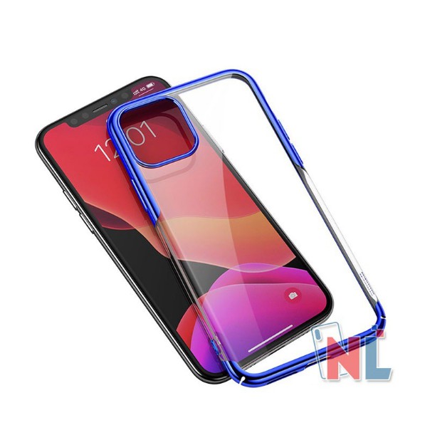 Ốp lưng iPhone 11/ 11 Pro/ 11 Pro Max Silicon lưng trong cứng viền màu Baseus