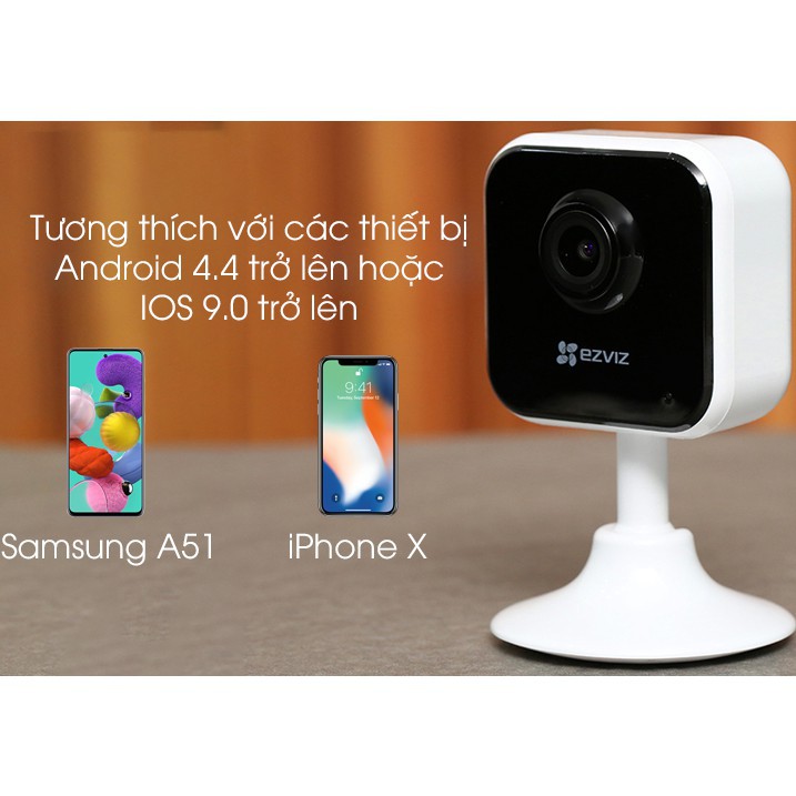 [Mẫu mới] Camera IP WIFI 2M EZVIZ C1HC Góc Rộng HD 1080P C1C C2C C22EP C6N A22EP