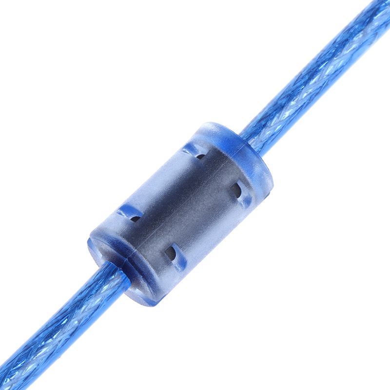 Dây cáp USB 2.0 tốc độ cao màu xanh dương cho 0.3m, 1m, 1.5m, 3m