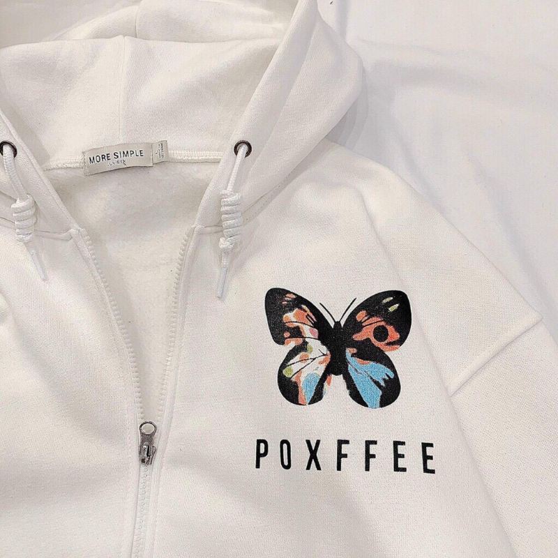 [NHẬP MÃ #PHUCPCPMR GIẢM 15K ĐƠN TỚI THIỂU 100K] ÁO KHOÁC NỈ NGOẠI IN CON BƯỚM