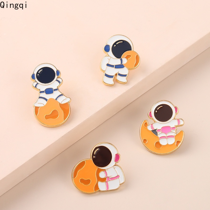 Ghim cài áo Miss Zoe tráng men hình hoạt họa nhiều kiểu tùy chọn dành cho trẻ em