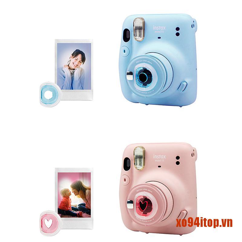 Bộ 4 Kính Lọc Nhiều Màu Sắc Mini 11 Polaroid Cho Máy Ảnh