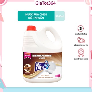 Nước rửa chén bát siêu đậm đặc Mr.Fresh 3.8L