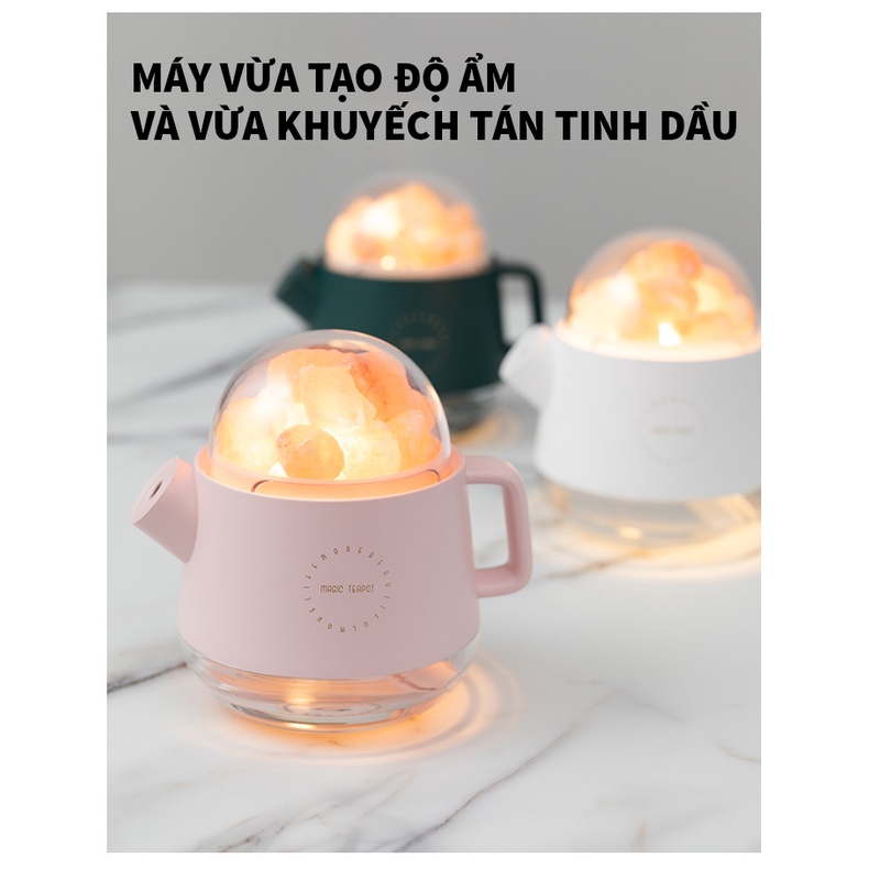 Máy phun sương tạo ẩm, khuếch tán tinh dầu đá hiếm SAGOKER, mã MPS005