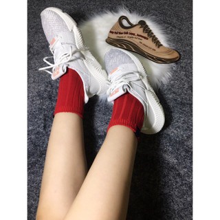 Giày prophere trắng hồng xám